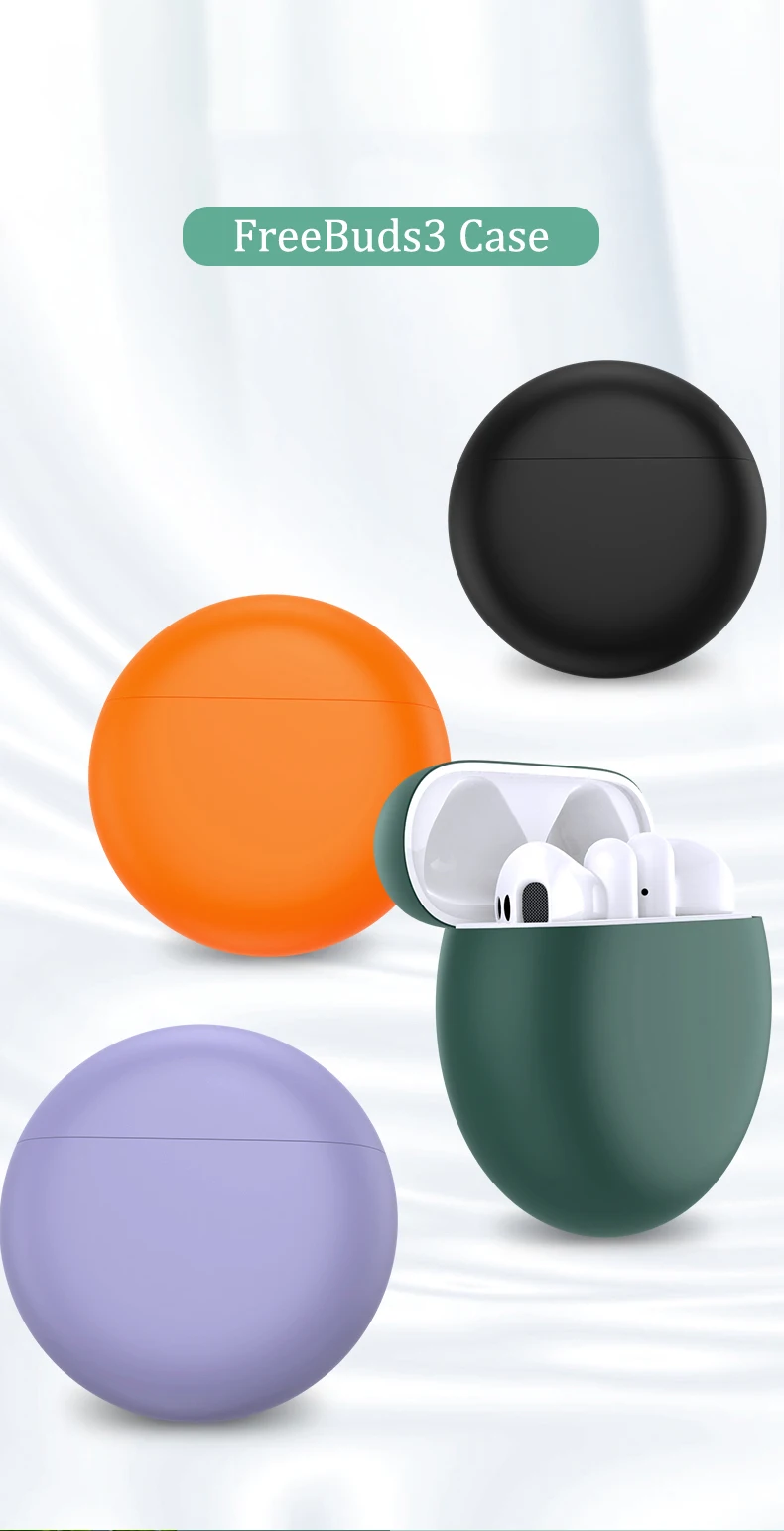 Auroras для huawei FreeBuds 3 Чехол жидкий силиконовый беспроводной Bluetooth наушники аксессуары защитный чехол для FreeBuds 3