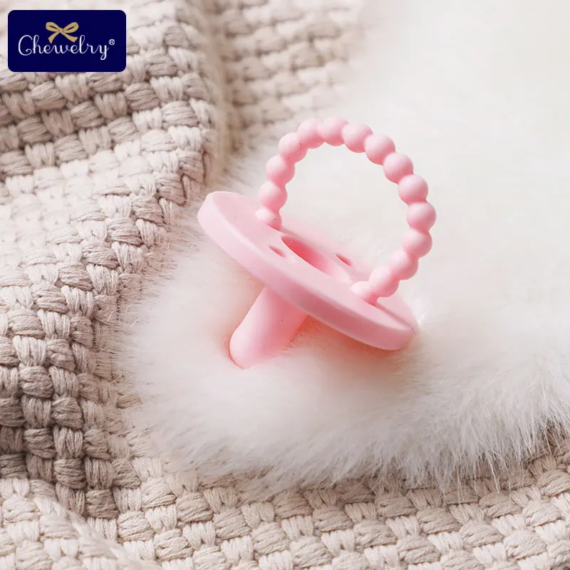 Baby Silicone Teether Infant Nipple Pacifier Pendant BPA Free Teething Toys Nursing Accessories Gift Children's Products Toys