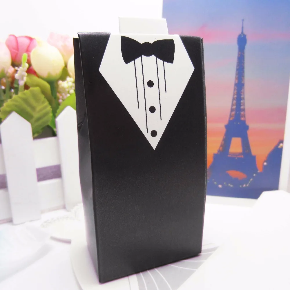  100Pcs/lot Romantic Bride and Bridegroom Wedding Favor Gifts Wedding Decoration Wedding Invitation  - 4.00059E+12