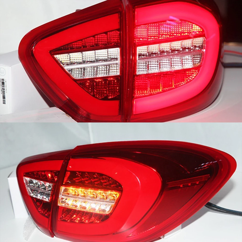 4 Pieces For Renault Captur LED Tail Lamp Back Light Rear Taillight 2014 to 2015 Year BW | Автомобили и мотоциклы