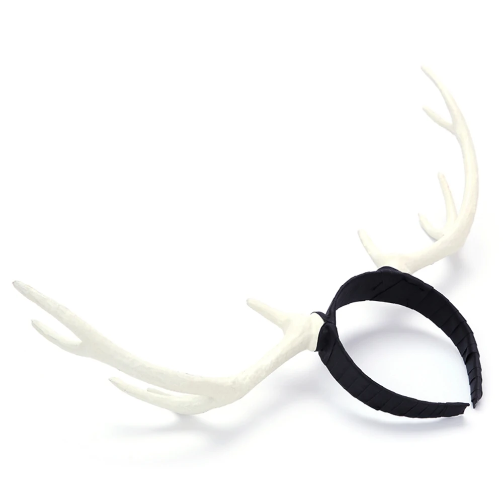 Deer Horns Headband Halloween Xmas Christmas Cosplay Headdress Hair Accessories
