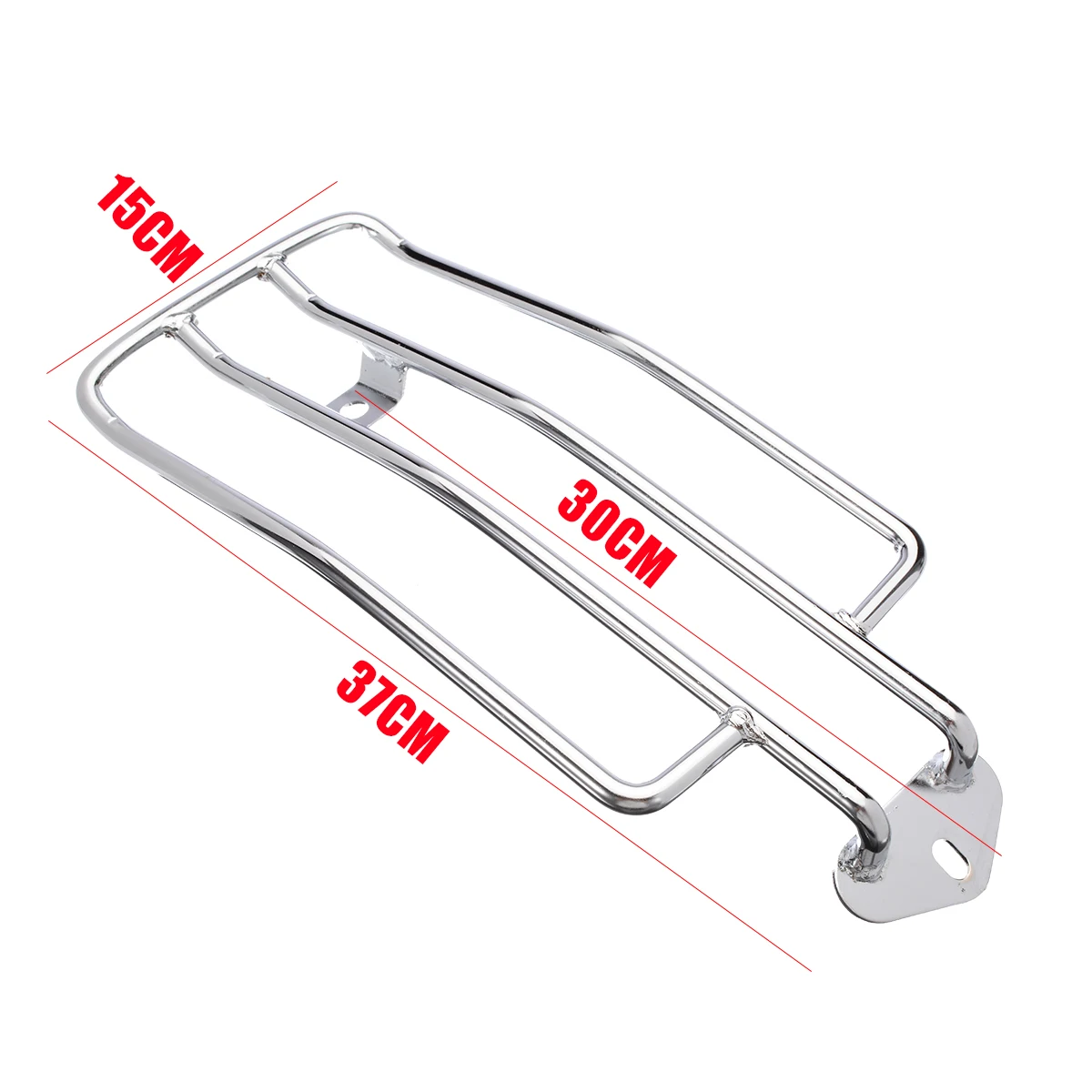 For 1PC Yamaha 1PC Chrome Solo Seat Rear Fender Luggage Rack Support V-Star 650 1100 1300 Custom and Classic Virago 250