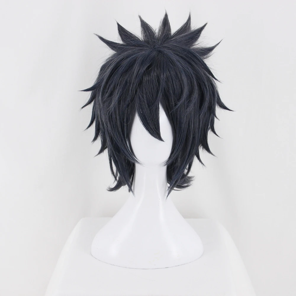 Короткий Косплей парик финальная фантазия XV 15 Noctis Uchiha Sasuke термостойкие