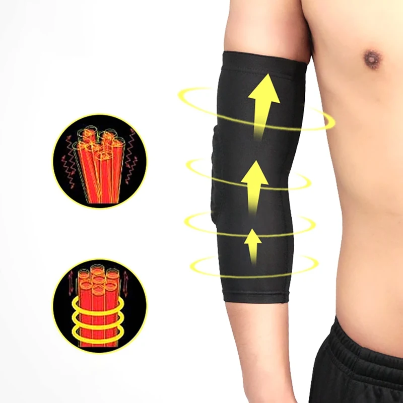 arm sleeve armband elbow support Basketball Arm Sleeve Breathable Football Safety Sport Elbow Pad brace protector 1pcs elbow strap elbow brace elbow pads