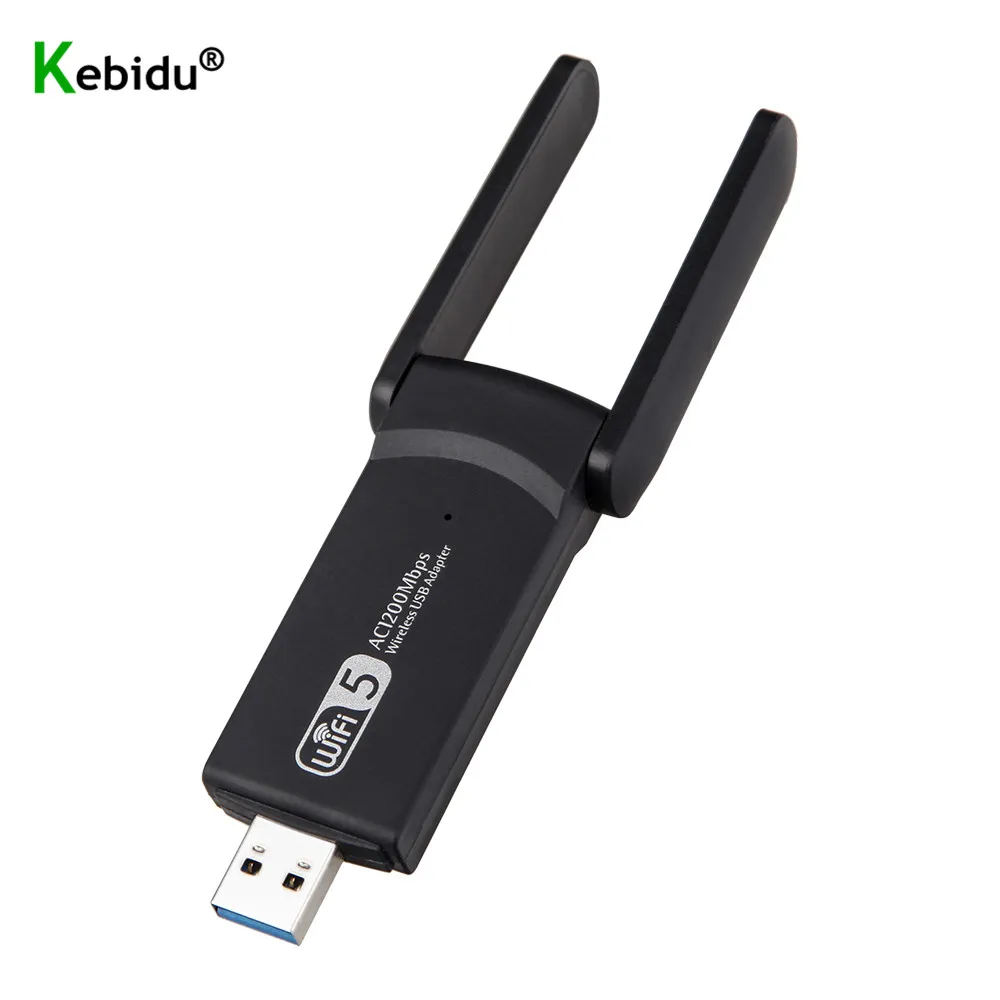 USB 3,0 1200 Мбит/с Wifi адаптер двухдиапазонный 5 ГГц 2,4 ГГц 802.11AC RTL8812BU Wifi антенна ключ сетевая карта для ноутбука Настольный