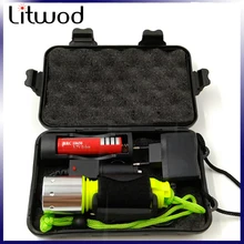 z24 CREE T6 светодиодный светильник-вспышка 2000LM Водонепроницаемый подводный дайвинг вспышка светильник фонарь светильник лампа для дайвинга светильник