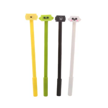 

Wholesale Gel Pen 0.5mm 100pcs/Lot Manufacturers Direct Creative Expression Neutral Pen Cute Rubber Head Water Pen GP692