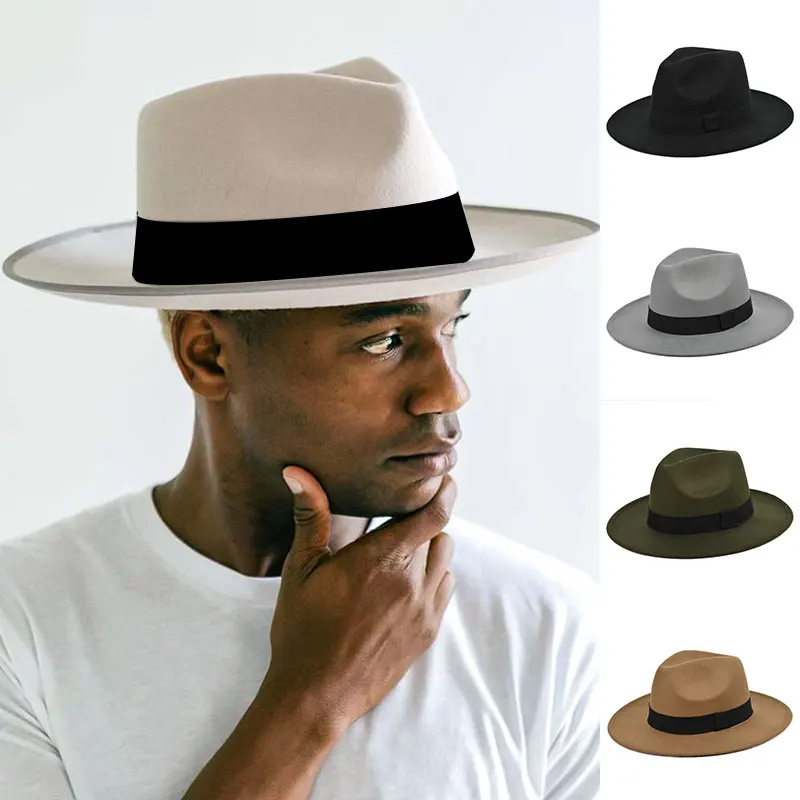 Retro Rancher Hat with Wide Brim 