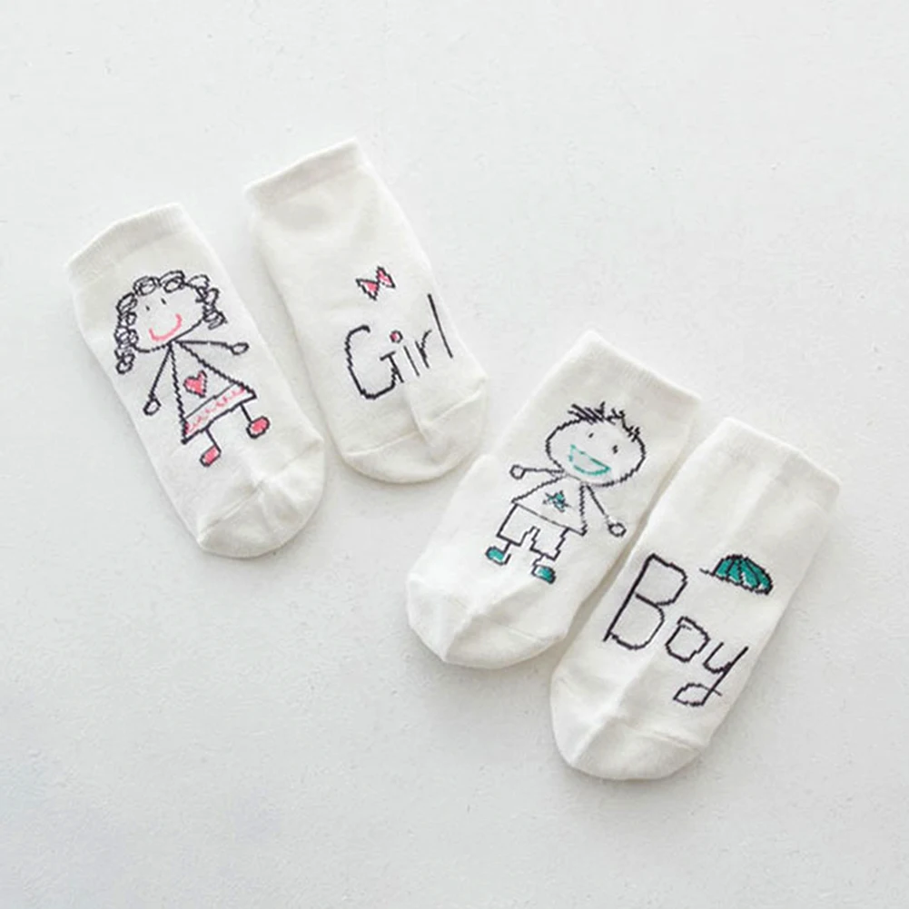10 цветов, хлопковые носки для новорожденных носки для малышей с героями мультфильмов нескользящие носки для младенцев