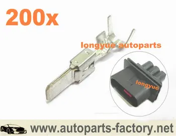 

200pcs Terminals Pins For Beetle Cooling Fan Connector Wire harness 1J0 906 443