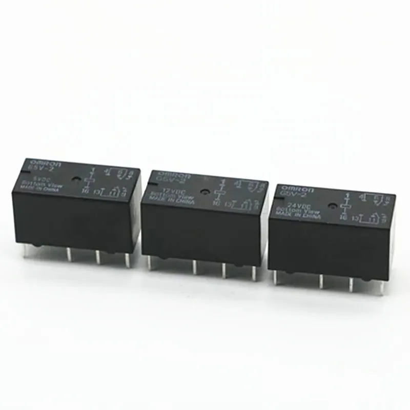 Сигнальное реле G5V-2-12VDC 12VDC 2A 8pin
