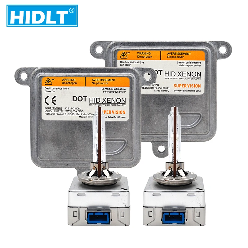 HIDLT 1 комплект оригинальный 35 Вт 55 D8S 5500K автомобильных ламп с D1S D3S автомобильный