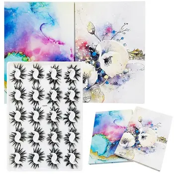 

20pair Simulated Mink Eyelashes Mink Hair Stage Performance Make Up Eyelash Natural Multi-storey Thick Style False Eyelashes