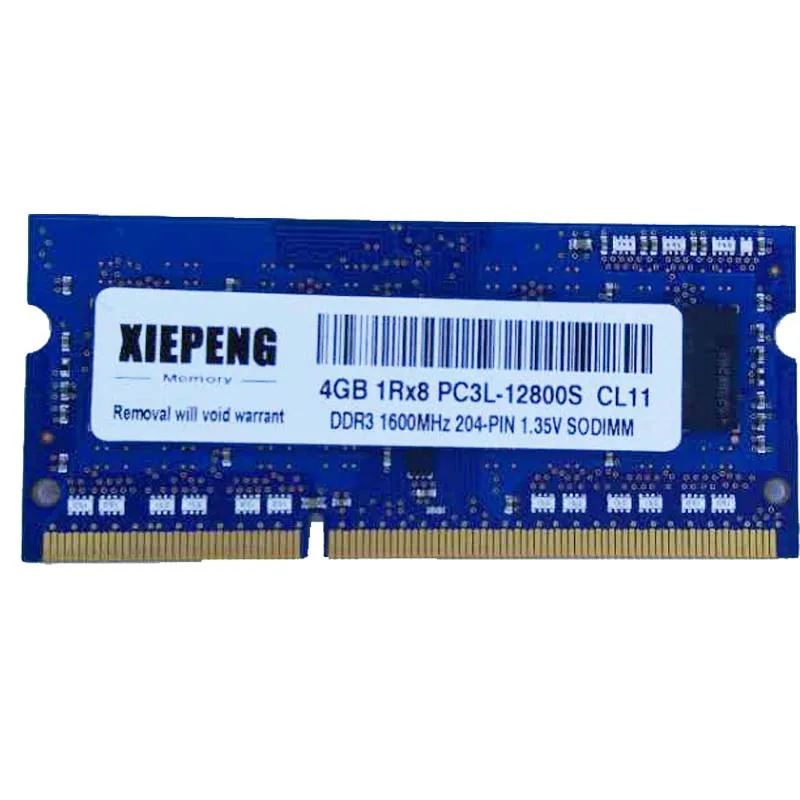 ОЗУ для ноутбука 8 ГБ 2Rx8 PC3L 12800S память 4G DDR3 1600 МГц Гб 12800 Lenovo ideacмежду AIO 300 23ACL 310 20IAP