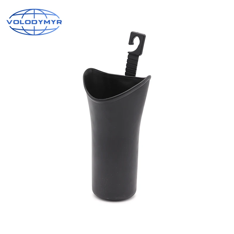 

Multifunctional Car Umbrella Storage Bucket Black Plastic Holder Barrel with Hook for Gathering Bottle