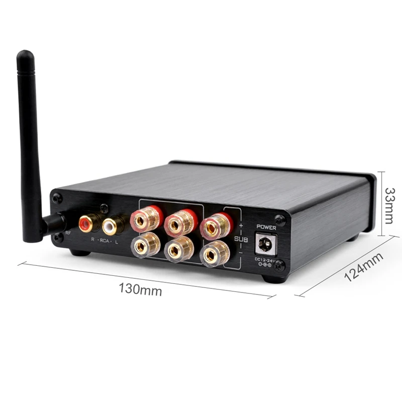 2,1 канальный 50 Вт+ 50 Вт+ 100 Вт Bluetooth 4,0 Цифровой 200 Вт усилитель для сабвуфера Hifi звуковая система