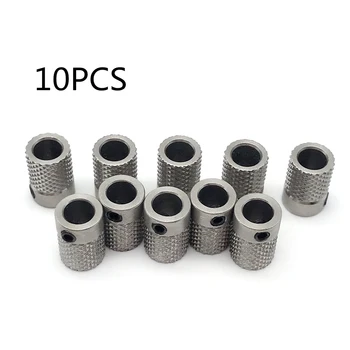 

10Pcs For Ultimaker 2 Stainless Steel Feeder Wheel Drive Gear Wire Feed Gear For 3D Printer Parts UM2 Gear Bore 5mm Outer 8mm