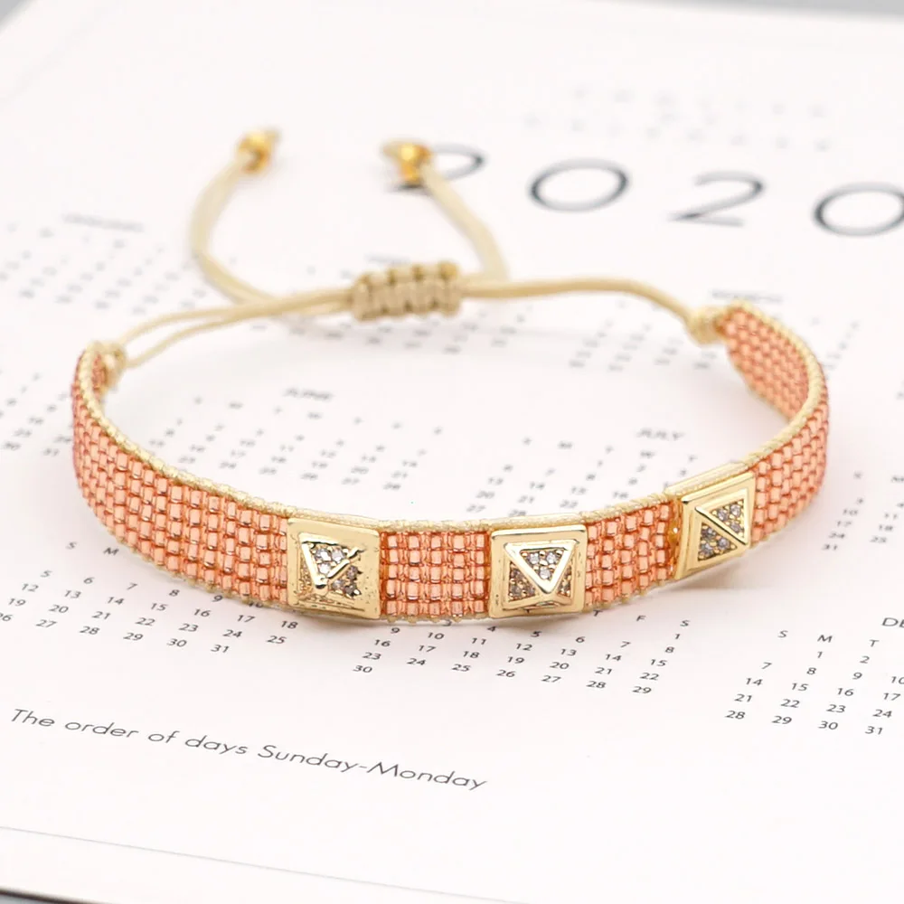 Женский браслет Go2boho 2020 Miyuki Pulseras модные мексиканские ювелирные изделия с