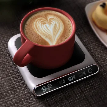 

Usb Cup Warmer Oficina Smart Thermostatic Cup heater Hogar Coffee Milk Mug Warmer Home Office Tea Maker Coaster Heat Cup Panel
