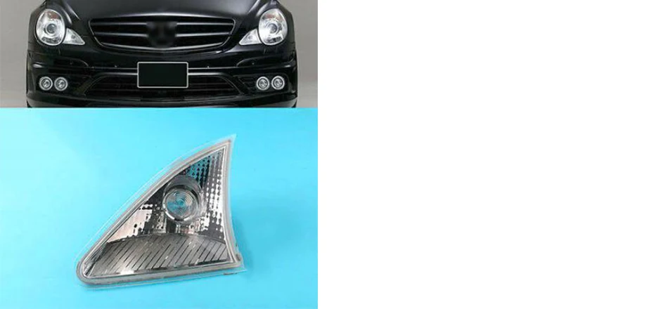 Beler ПВХ передний левый габаритный фонарь без лампы 2518200956 подходит для Mercedes-Benz W251 R350 R500 2006-2009 2010