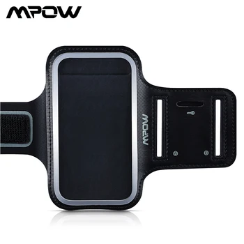 

Mpow MSA4 Phone Armband Case For iphone 7 Sport Running Sweatproof Armband Case Key Holder For iPhone X 8 7 Huawei Samsung S5