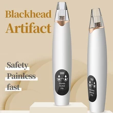 

Electric Blackhead Remover Vacuum Suction Face Deep Cleaning Exfoliating Skin Care Tool 3Level LCD Display Electric Acne Cleaner
