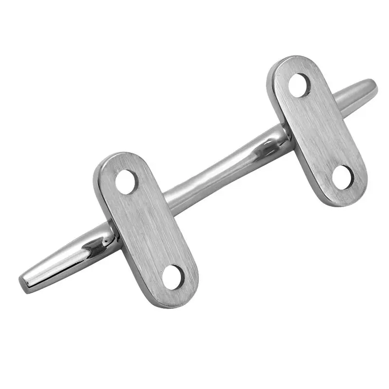 

5 inch Heavy Duty Base Boat Dock Deck Rope Cleat Marine Bollard Yacht Stainless New