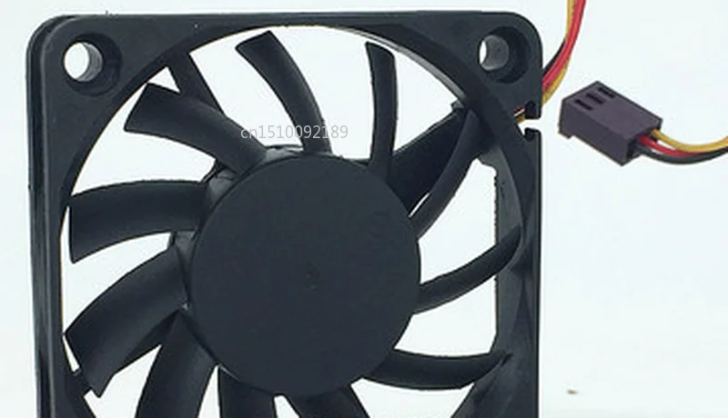 R126010BM DC 12V 0.14A 3-проводной 3-контактный 60x60x10 мм Сервер площади вентилятора