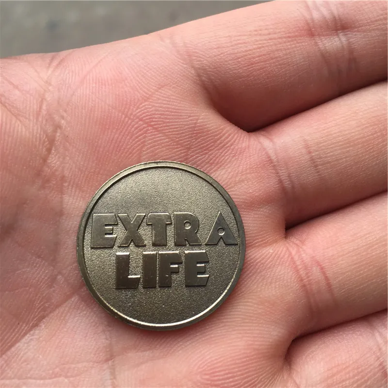 Реквизит для косплея Ready Player One Extra Life Coin квартал комментирующая монета подарок на
