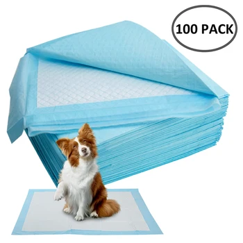 

50/100pcs Dog Training Pee Pads Super Absorbent Pet Diaper Disposable Healthy Clean Nappy Mat for Pets Dairy Diaper Supplies