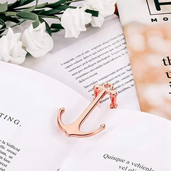 

Creative Cute Kawaii Metal Anchor Bookmark for Book Paper Creative Items Lovely Personality Stationery Gift Package