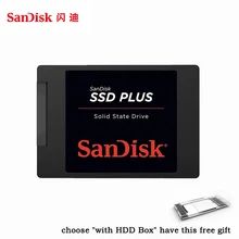 SanDisk SATA SSD PLUS 240 GB HD SSD жесткий диск HDD 2,5 жесткий диск SSD 480GB 240 GB 120GB 960 GB твердотельный накопитель для ноутбука