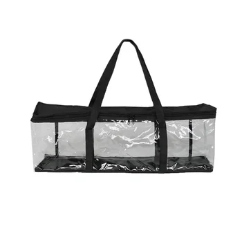 

Book Storage Bag Tote Bag Removable Bookshelf PVC Organizer Protective Storage Bag Holds Up Dustproof New