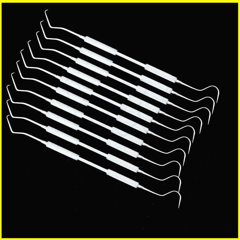 

10pcs/set Stainless Steel Dental Tool Dentist Teeth Clean Hygiene Explorer Probe hook Pick