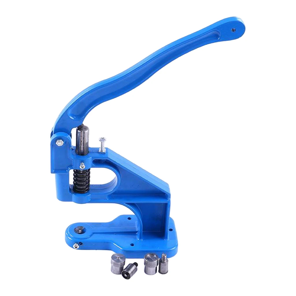 Heavy Duty Grommet Machine Hand Press Kit Tool for Banner Grommets Eyelet Sewing Heavy Duty Grommet Machine Hand Press Kit Tool for Banner Grommets Eyelet Sewing