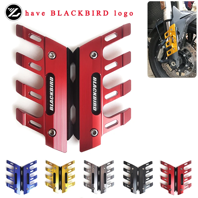 

Motorcycle Accessories Front Brake Disc Caliper Protector Cover For HONDA BLACKBIRD CBR 1100 1997-2007 1998 1999 2000 2001 2002