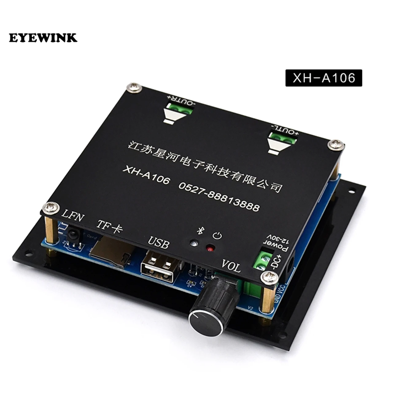 XH A106 100 Вт + Bluetooth 5 0 TDA7498 беспроводной цифровой усилитель мощности плата стерео