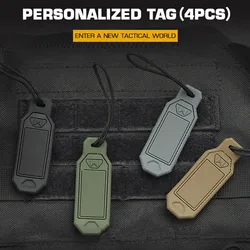 Tactical Personalized Tag stick-up Helmet Accessories henging up Tactical Accessories to Identify
