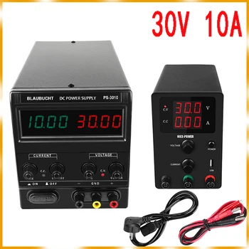 

High Precision DC Adjustable Switching Power Supply Lab Bench Source Digital Voltage 30V 120V 10A 3A New 3/4-digit display