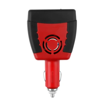 

DC 12V To AC 220V 150W Auto Power Converter Car Voltage Inverter Adapter Charger USB Charge Fit For UV Disinfection Light