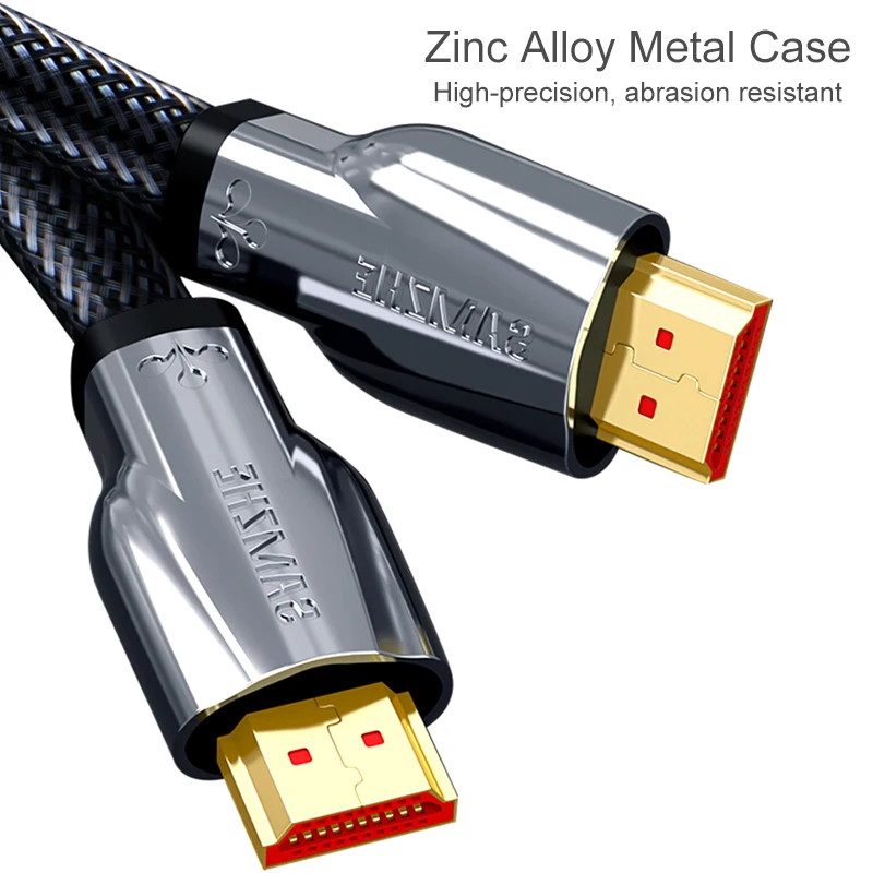 SAMZHE 4K @ 60 Гц HDMI 2 0 кабель к Ethernet для PS3 проектора HD LCD Apple TV компьютерный ноутбук