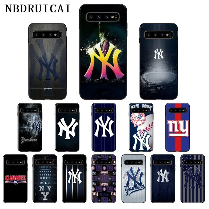 

NBDRUICAI America New York NY Soft Silicone Phone Case Cover for Samsung S9 plus S5 S6 edge plus S7 edge S8 plus S10 E S10 plus