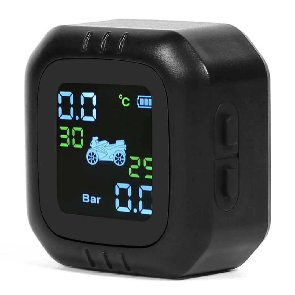 Система контроля давления в шинах для мотоциклов TPMS с ЖК-дисплеем TPMS