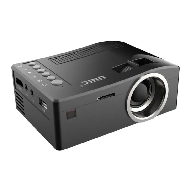 

EU/US/UK Plug Mini Projector With Rechargeable Battery For Home Theater Business 1080P 1920*1080 Resolution
