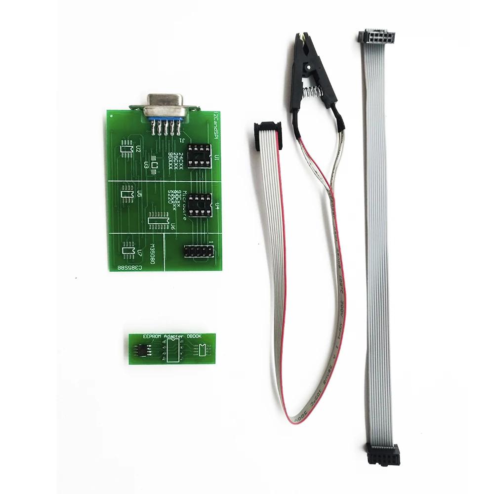 UPA USB V1.3 программист плата Eeprom адаптер Xprog с 8 soic зажим для ЭБУ токарная обработка