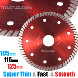 Thin Wheel Diamond Angle Grinder Blade Disc Masonry 105/115/125mm Brick Turbo Ceramic Porcelain Tile Saw Cutting D30