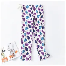 Брюки для женщин хлопковые Фланелевые брюки теплые дамские штаны для сна