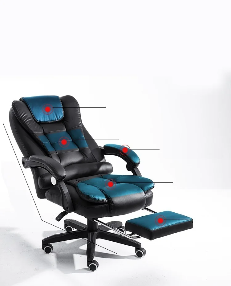 Oficina Boss футболка Stoel Chaise De Bureau Ordinateur Sedia Ufficio кожа Silla Cadeira Poltrona игровое массажное кресло для офиса