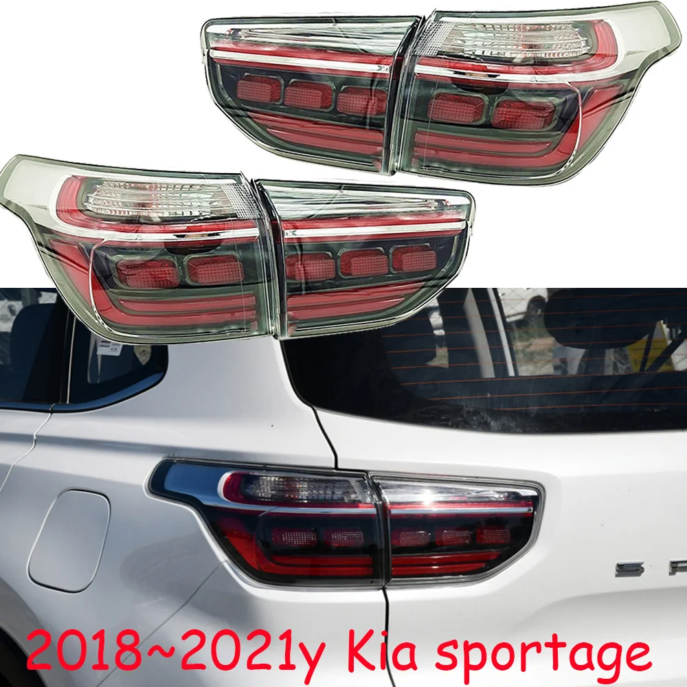 

1 шт. 2018 ~ 2021y автомобильный бампер sportage хвост светильник KIA Sportage хвост светильник заднего вида Автомобильные аксессуары Taillamp sportageR задний светильник