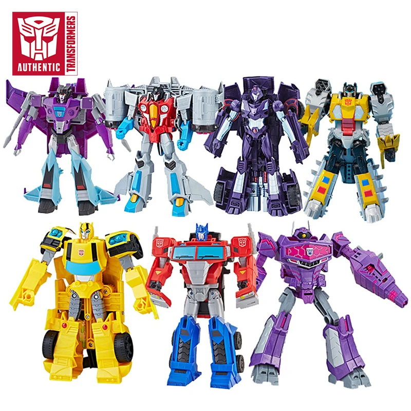 Трансформеры Cyberverse игрушки 7 5 дюймов Starscream Grimlock Slipstream Shockwave Optimus Prime Шмель тень